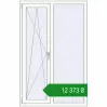 Ціноутворення Вікна 1060x1640 мм REHAU Brillant-Design Білий (RAL 9016) з двох сторін. Ціна: ₴12,373.09