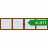 Ціноутворення Вікна 5000x1200 мм REHAU Euro 70 GOLDEN OAK з двох сторін. Ціна: ₴62,382.17