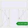 Ціноутворення Вікна 1800x1800 мм REHAU Euro 60 Білий (RAL 9016) з двох сторін. Ціна: 14 310.45 UAH