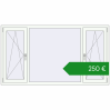 Ціноутворення Вікна 2000x1100 мм REHAU Euro 60. Ціна: €250.38