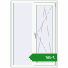 Ціноутворення Вікна 970x1400 мм REHAU Euro 70 Білий (RAL 9016) з двох сторін. Ціна: €185.22