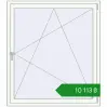 Ціноутворення Вікна 1300x1460 мм REHAU Euro 60 Білий (RAL 9016) з двох сторін. Ціна: ₴10,113.36