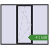 Ціноутворення Вікна 2500x2100 мм REHAU Euro 60. Ціна: 409.89 USD