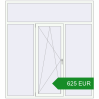 Ціноутворення Вікна 2000x2200 мм REHAU SYNEGO MD Білий (RAL 9016) з двох сторін. Ціна: €625.21