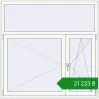 Ціноутворення Вікна 1500x1500 мм REHAU Euro 70 BLACK_ULTI-MATT ззовні. Ціна: ₴21,233.29