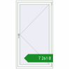 Ціноутворення Вікна 980x1800 мм REHAU Euro 60 Білий (RAL 9016) з двох сторін. Ціна: ₴7,261.44