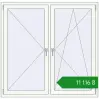 Ціноутворення Вікна 1460x1430 мм REHAU Euro 60 Білий (RAL 9016) з двох сторін. Ціна: ₴11,116.35