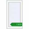 Ціноутворення Tilt-and-Turn 410x750 mm REHAU Brillant-Design RAL 9016 Traffic white two-sided. Ціна: ₴1,764.64