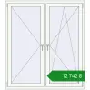 Ціноутворення Вікна 1380x1540 мм REHAU Euro 70 Білий (RAL 9016) з двох сторін. Ціна: ₴12,742.43