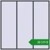 Ціноутворення Вікна 2500x2500 мм REHAU Euro 70 ANTHRACITE_GREY_STRUKTURAL з двох сторін. Ціна: ₴38,518.67