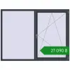 Ціноутворення Вікна 2000x1500 мм REHAU SYNEGO MD ANTHRACITE_GREY_STRUKTURAL з двох сторін. Ціна: ₴27,090.39