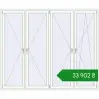 Ціноутворення Вікна 2450x2040 мм REHAU Brillant-Design Білий (RAL 9016) з двох сторін. Ціна: ₴33,902.09