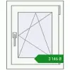 Ціноутворення Вікна 500x600 мм REHAU Euro 70 Білий (RAL 9016) з двох сторін. Ціна: ₴3,145.57