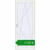 Ціноутворення Вікна 880x2200 мм REHAU Euro 70 Білий (RAL 9016) з двох сторін. Ціна: ₴11,227.34