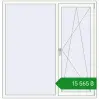 Ціноутворення Вікна 1550x1600 мм REHAU Euro 70 Білий (RAL 9016) з двох сторін. Ціна: ₴15,565.35