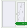 Ціноутворення Вікна 1170x1260 мм REHAU Euro 60. Ціна: €149.53