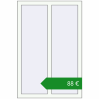 Ціноутворення Вікна 800x1200 мм REHAU Euro 60. Ціна: €87.94