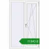 Ціноутворення Вікна 1000x1600 мм REHAU Euro 70 Білий (RAL 9016) з двох сторін. Ціна: ₴11,840.13