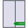 Ціноутворення Вікна 1800x2200 мм REHAU Euro 70 ANTHRACITE_GREY_STRUKTURAL з двох сторін. Ціна: ₴19,200.77