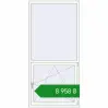 Ціноутворення Вікна 1010x2100 мм REHAU Euro 60 Білий (RAL 9016) з двох сторін. Ціна: ₴8,958.35