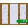 Ціноутворення Вікна 1900x1550 мм REHAU Euro 70 LIGHT_OAK з двох сторін. Ціна: ₴23,575.04