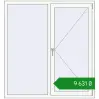 Ціноутворення Вікна 1400x1500 мм REHAU Euro 70 Білий (RAL 9016) з двох сторін. Ціна: ₴9,631.27
