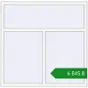 Ціноутворення Вікна 1570x1540 мм REHAU Euro 60 Білий (RAL 9016) з двох сторін. Ціна: ₴6,845.17