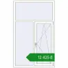 Ціноутворення Вікна 1150x1870 мм REHAU Euro 70 Білий (RAL 9016) з двох сторін. Ціна: ₴12,424.65