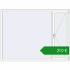 Ціноутворення Вікна 2000x1500 мм REHAU Euro 60. Ціна: €210.14