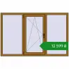 Ціноутворення Вікна 1800x1150 мм REHAU Euro 60 LIGHT_OAK з двох сторін. Ціна: ₴12,598.70