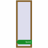 Ціноутворення Вікна 600x1800 мм REHAU Brillant-Design. Ціна: €164.21