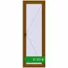 Ціноутворення Вікна 700x2100 мм REHAU SYNEGO MD GOLDEN OAK з двох сторін. Ціна: ₴15,321.45