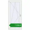 Ціноутворення Вікна 800x1780 мм REHAU Euro 60 Білий (RAL 9016) з двох сторін. Ціна: ₴7,098.32