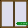 Ціноутворення Вікна 1160x1160 мм REHAU Brillant-Design LIGHT_OAK з двох сторін. Ціна: ₴9,055.11