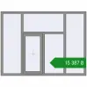 Ціноутворення Вікна 2000x1500 мм Altest Pony 375 RAL 9007 Grey aluminium з двох сторін. Ціна: ₴15,386.74