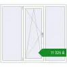 Ціноутворення Вікна 1700x1500 мм REHAU Euro 60 WALNUT ззовні. Ціна: ₴11,324.63