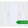 Ціноутворення Вікна 2000x1800 мм REHAU Euro 70 GOLDEN OAK ззовні. Ціна: ₴22,732.44