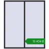 Ціноутворення Вікна 1700x1980 мм REHAU Euro 70 BLACK_ULTI-MATT з двох сторін. Ціна: ₴15,404.29