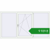 Ціноутворення Вікна 2200x1200 мм REHAU Euro 60 Білий (RAL 9016) з двох сторін. Ціна: ₴9,938.95