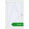 Ціноутворення Вікна 1000x1600 мм REHAU Euro 70 Білий (RAL 9016) з двох сторін. Ціна: ₴8,848.00
