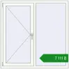 Ціноутворення Вікна 1300x1300 мм REHAU Euro 60 Білий (RAL 9016) з двох сторін. Ціна: ₴7,111.34