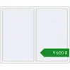 Ціноутворення Вікна 1680x1370 мм REHAU Euro 70 Білий (RAL 9016) з двох сторін. Ціна: ₴9,600.40