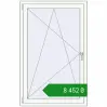Ціноутворення Вікна 930x1450 мм REHAU Euro 70 Білий (RAL 9016) з двох сторін. Ціна: ₴8,451.75