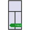 Ціноутворення Вікна 980x2100 мм Altest Pony 375 RAL 8022 Black brown з двох сторін. Ціна: ₴9,835.77