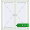 Ціноутворення Вікна 1200x1300 мм REHAU Euro 60 Білий (RAL 9016) з двох сторін. Ціна: ₴9,973.36