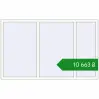 Ціноутворення Вікна 2120x1300 мм REHAU Euro 70 Білий (RAL 9016) з двох сторін. Ціна: ₴10,662.87