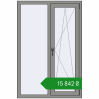Ціноутворення Вікна 1000x1500 мм Altest Pony 375 RAL 9007 Grey aluminium з двох сторін. Ціна: ₴15,842.24