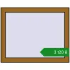 Ціноутворення Вікна 750x600 мм REHAU Euro 70 LIGHT_OAK з двох сторін. Ціна: ₴3,119.63