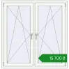Ціноутворення Вікна 1300x1350 мм REHAU Euro 70 Білий (RAL 9016) з двох сторін. Ціна: ₴15,700.15