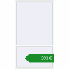 Ціноутворення Вікна 1430x2480 мм REHAU Euro 70. Ціна: €202.40